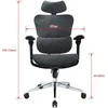 Equip Ergonomiška biuro kėdė su galvūgaliu ir porankiais bl-sw lite mažmeninė prekyba