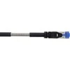 Equip InLine® Armuotas tinklo kabelis, U/FTP, Cat.6A, juodas, 20m