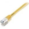 Equip Patchcord, S/FTP, Cat6A, PIMF, HF, 15m, geltona (605668)