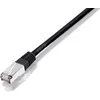 Equip RJ-45 RJ-45 Cat.5E F / UTP Juodas 20m (625459)