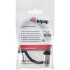 Equip Kabelis HDMI 0,5 m HDMI Typu A (Standard) Juodas (119387)