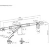 Equip Laikiklis biurkowy na 3 monitory 17" - 27" (650162)