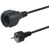 Equip Maitinimo kabelio jungtis Schuko -> CEE7/3 3,00 m juoda
