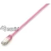 Equip Pečcord Cat6, S / FTP, 10m, rožinė (605586)