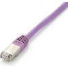 Equip Patchcord, S/FTP, Cat6, PIMF, HF, 0.25m, violetinė (605553)