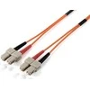 Equip Įrengti Fiber Optic Patchcord SC - SC, Duplex OS2, 1m (253331)