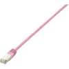 Equip RJ-45 / RJ-45, cat.6, S / FTP, rožinė, 0,25 m (605583)