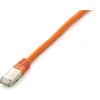 Equip RJ-45/RJ-45, kat.6a, S/FTP, oranžinė, 0.5m (605677)