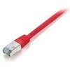Equip RJ-45 kt.6A S / FTP raudonas 0,5 m (605627)