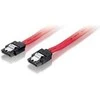 Equip SATA - SATA, 0,5 m, raudona (111900)