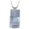 Equip 121148 laido jungtis RJ45 Sidabras