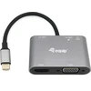 Equip USB-C daugiafunkcis adapteris su HDMI ir VGA