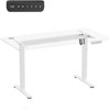 Ergo Office ER-400 Baltas rašomasis stalas 112 cm x 50 cm