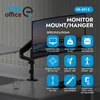 ergo office Ergo biuro monitoriaus laikiklis 17"-32" 1-10kg ER-691 B