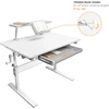ergo office Biurko vaikams su regulacją aukščio max 40kg ER-483 Szare