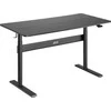 ergo office Biurko Ergo biuro stalas su stalviršiu 140x68cm, dujinė spyruoklė, aukščio reguliavimas, sėdimam ir stovimam darbui, maks. aukštis 115cm, ER