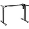 Ergo Office ER-443 stalo rėmas su 1 varikliu, juodas