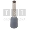 Ergom E08KH-02010102302 Izoliuota kabelio antgalis HI 0.75/8 DIN pilka E08KH-02010102302 /100 vnt./