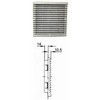 Ventiliatorius „Ergom“ ventiliatoriaus filtras FWR 55 (R37RC-01010100201)