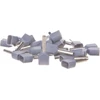 Ergom E08KH-02020100501 Izoliuota kabelio galo mova HI 2X0.75/8 DIN E08KH-02020100501 /500vnt./