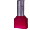 Ergom E08KH-02020102701 Izoliuota kabelio antgalis HI 2x10/14 DIN E08KH-02020102701 /100 vnt./