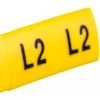 Ergom Kabelių žymeklis OZ-3 / L2 geltonas 100 vnt. (E04ZP-01020504800)