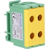 Ergom Bėginė jungtis 1 takelio ZJUN-2x50 PE geltonai žalia R34RR-07020002003 /6 vnt./