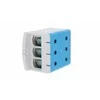 Ergom 3 bėgelių bėgio jungtis ZJUN-3x240/BL mėlyna R34RR-07010022601