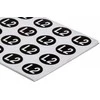 Ergom Lipnūs ženklai ZS D12 / L2 16 x 11,5 mm (E04ZP-02030400600)