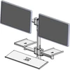 Ergonomic Solutions sieninis laikiklis su dvigubu laikikliu