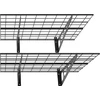 Laikiklis Fiber Mount Ergosolid PG26B - Dviguba metalinė pakabinama garažo lentyna. Tvirta iki 90 kg kiekviena lentyna!