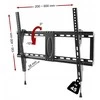 Fiber Mount Ergosolid „Satt-2“ – tvirtas pakreipiamas laikiklis LCD LED televizoriams, kurių įstrižainė yra 32–80 colių.