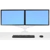 Laikiklis stalo Ergotron 2 LCD ekranams, aliuminis, 27 / 45-491-216