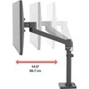 Laikiklis Ergotron NX MONITORIUS DESK MOUNT Juodas/UP TO 34IN MONITORIUS 5 YEARWARRANY