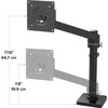 Laikiklis Ergotron NX MONITORIUS DESK MOUNT Juodas/UP TO 34IN MONITORIUS 5 YEARWARRANY