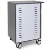 Ergotron Ergotron DM40-2009-2 spintelė nešiojamiesiems įrenginiams Laisvai pastatoma Sidabrinė