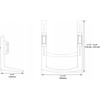 Laikiklis Ergotron KIT DUAL MONITORIUS HANDLE Baltas/ACCESSORY TO DISPLAY MOUNT