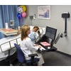 Laikiklis Ergotron Deutschland Ergotron 45-260-026 StyleView Sit-Stand Combo Arm LCD iki 61 cm 24 colių iki 14,5kg. Pakeliamas iki 64cm