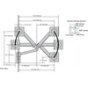 Ergotron Laikiklis ścienny na monitorius 20" - 34" MXV Wall Monitorius Arm (45-505-224)
