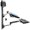 Laikiklis Ergotron Ergotron LX - montavimo rinkinys (CPU-Halter, Maushalterung, 2 Schienenabdeckungen, Tastaturarm, 2 Kabelkanale, Handgelenkkissen, Wandschiene 10'', Wandschiene 34'', Ekranas-Befestigung, Mauspad) - fur LCD-Ekranas / PC-Ausrustung - kleiner CPU-Halter