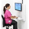Laikiklis Ergotron StyleView vertikalus stovas su reguliuojamu aukščiu iki 24'' max 13,6kg (61-081-062)