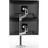 Laikiklis Ergotron - LX Dviguba Stacking Arm, Tall Pole - poliruotas aliuminis