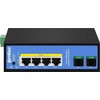 Šakotuvas Komutatorius Ernitec ELECTRA-IM04-1GB (4 prievadų 1000 Mbps pramoninis)