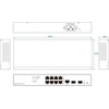 Šakotuvas Switch Ernitec ELECTRA-M08-1GB-150W (W128992806)