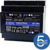 ESPE UDP-6012 12 V 60 W 5 A DIN bėgelio perjungimo buferinis maitinimo šaltinis
