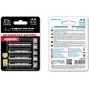 Esperanza Juoda baterija AA / R6 2600mAh 4 vnt.