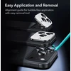 ESR Armorite kameros apsauga skirta Apple iPhone 14 Pro / Pro Max / 15 Pro / Pro Max / 16 Pro / Pro Max / 17 Pro / Pro Max – juodos spalvos