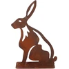 Esschert_Des Dekoracija „Triušis” TT249, 19.3 cm x 10 cm x 27 cm, ruda