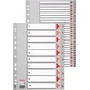 Skiriamieji lapai ESSELTE, 1-10, A4, PP