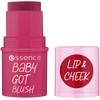 „Essence Baby Got Blush Natural Blush“ skaistalai, pieštukiniai, 50 vyšnių, vyšnių, kūdikio, 5,5 ml